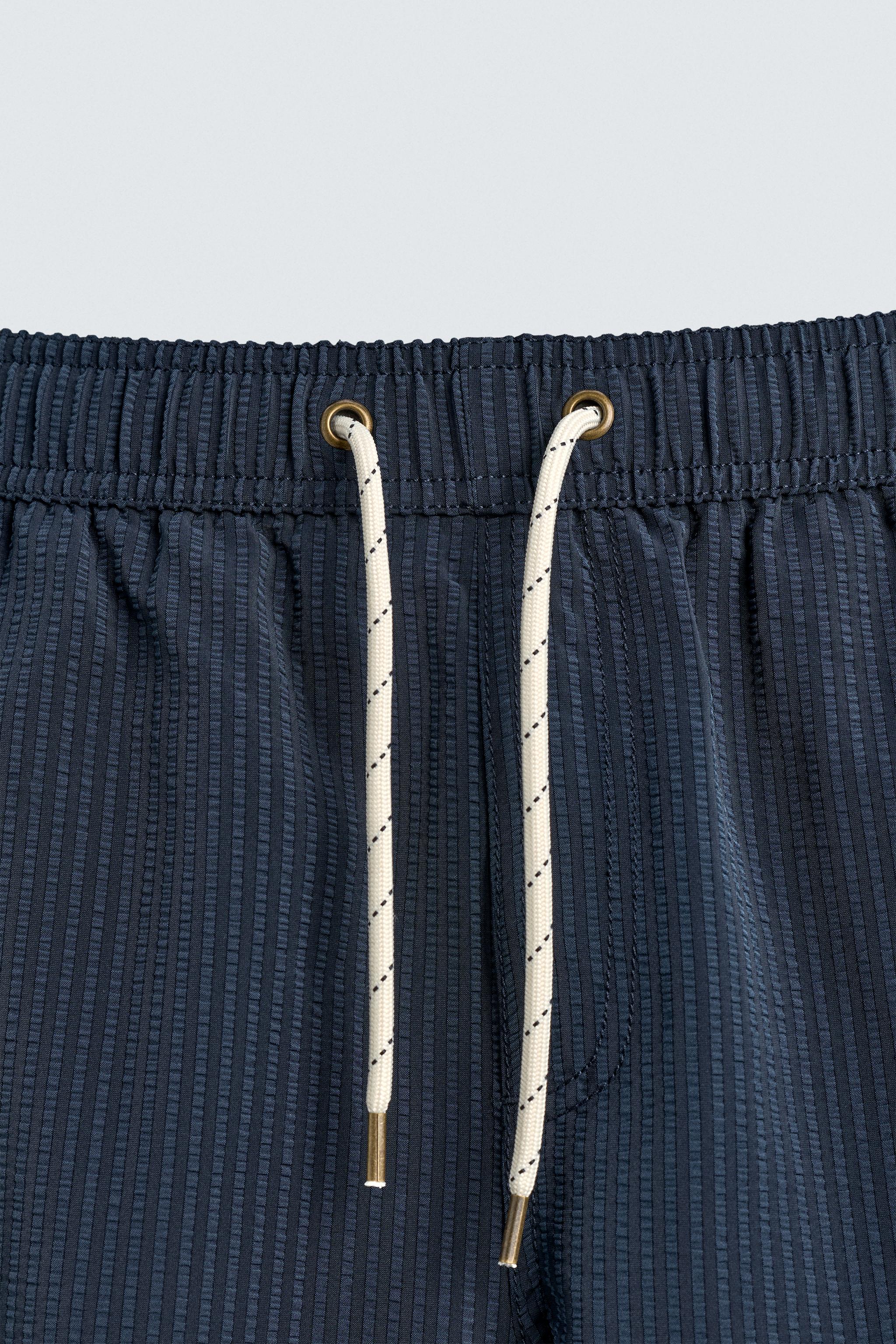 MAILLOT DE BAIN LONG EN SEERSUCKER